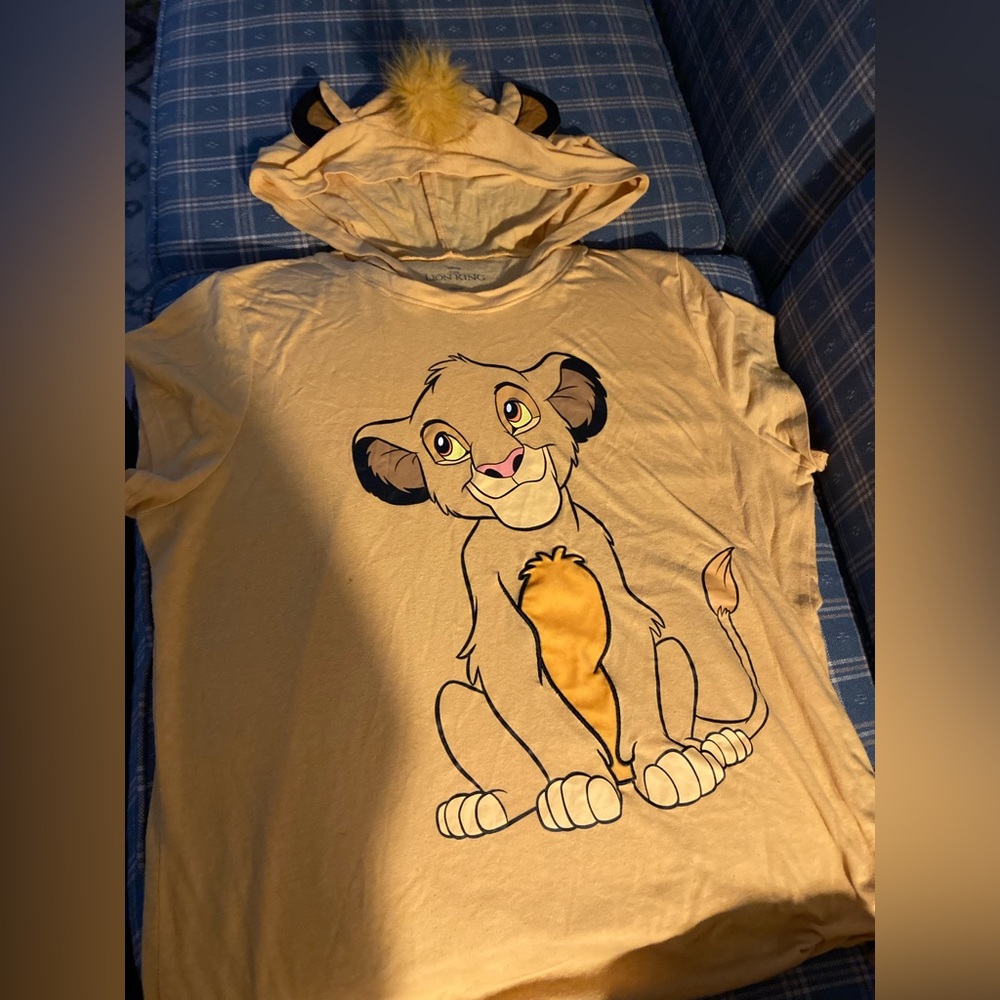 Lion King Simba Hooded Shirt